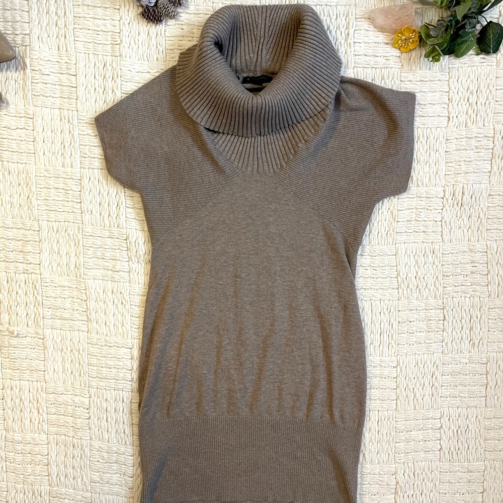 Banana Republic Tan Sweater Dress Size XS